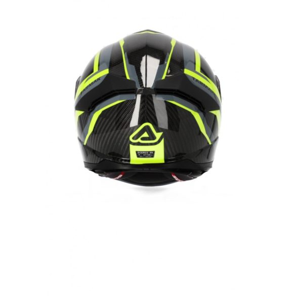 ACERBIS ROAD HELMET TARMAK CARBON WITH PINLOCK MAXI 70 - GREY/YELLOW - S