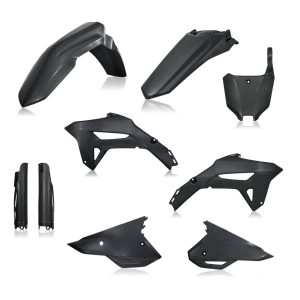 Acerbis teljes idomszett - HONDA CRF 250R  2022 - 2024 + CRF450 2021 -2024 - metál fekete
