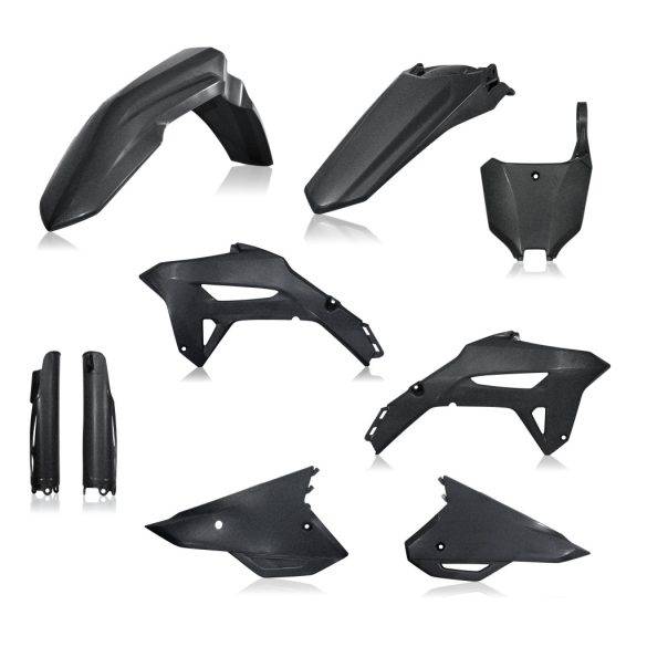 Acerbis teljes idomszett - HONDA CRF 250R  2022 - 2024 + CRF450 2021 -2024 - metál fekete