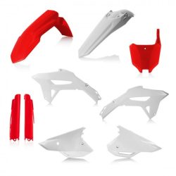   Acerbis teljes idomszett - HONDA CRF 250R  2022 - 2024 + CRF450 2021 -2024 – piros/fehér