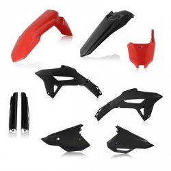   Acerbis teljes idomszett - HONDA CRF 250R  2022 - 2023 + CRF450 2021 -2023  - piros/fekete