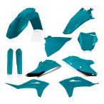 FULL KIT PLASTIC GAS GAS MC 21/23 - METALLIC TEAL