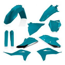 FULL KIT PLASTIC GAS GAS MC 21/23 - METALLIC TEAL