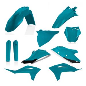 FULL KIT PLASTIC GAS GAS MC 21/23 - METALLIC TEAL