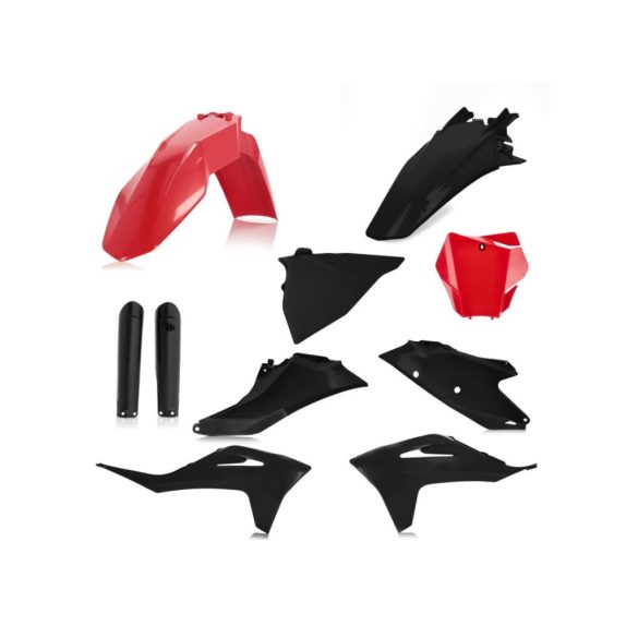 Acerbis teljes idomszett - Husqvarna - GAS GAS MC 21/22 - fekete/piros