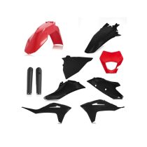   Acerbis teljes idomszett - Husqvarna - GAS GAS EC 21/22 - fekete/piros