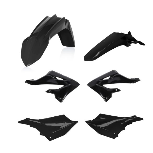 PLASTIC KIT YAMAHA 125/250 22/24 - BLACK