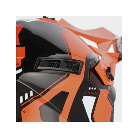 ACERBIS MX HELMET X-TRACK 22-06 - ORANGE/BLACK - S