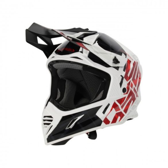 MX HELMET X-TRACK 22/06 - BLACK/WHITE