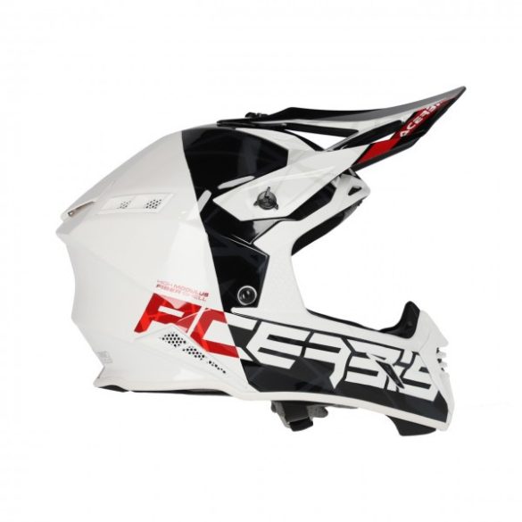 MX HELMET X-TRACK 22/06 - BLACK/WHITE