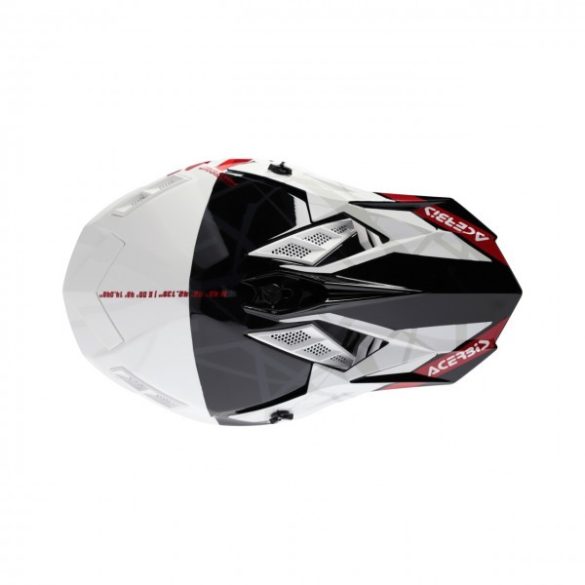 MX HELMET X-TRACK 22/06 - BLACK/WHITE