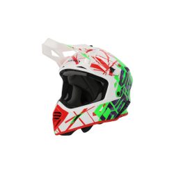 ACERBIS MX HELMET X-TRACK 22-06 - GREEN/WHITE - XL