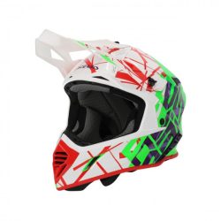 MX HELMET X-TRACK 22/06 - GREEN/WHITE