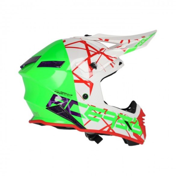 MX HELMET X-TRACK 22/06 - GREEN/WHITE