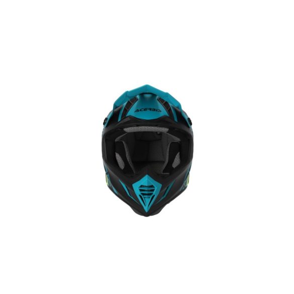 ACERBIS MX HELMET X-TRACK 22-06 - GREEN/BLACK - S