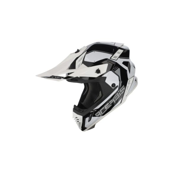 ACERBIS MX HELMET X-TRACK 22-06 - WHITE/BLACK - S