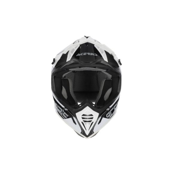 ACERBIS MX HELMET X-TRACK 22-06 - WHITE/BLACK - S