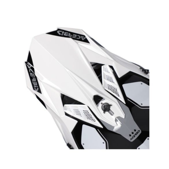 ACERBIS MX HELMET X-TRACK 22-06 - WHITE/BLACK - S
