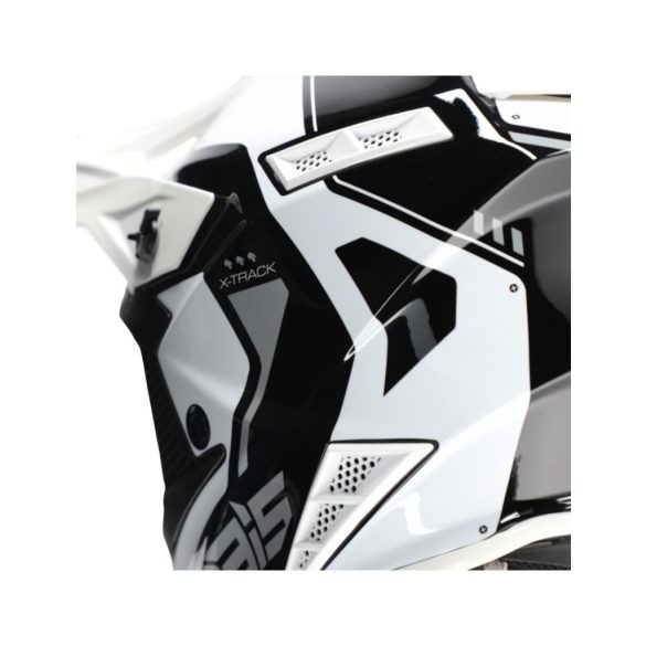 ACERBIS MX HELMET X-TRACK 22-06 - WHITE/BLACK - S