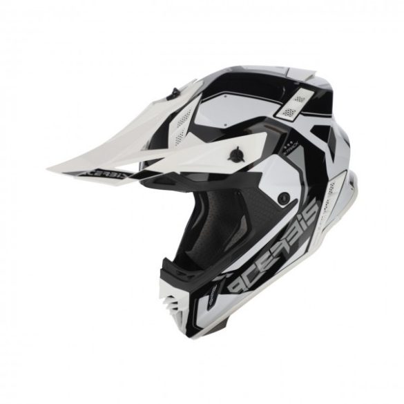 HELMET X-TRACK 22-06 - WHITE/BLACK