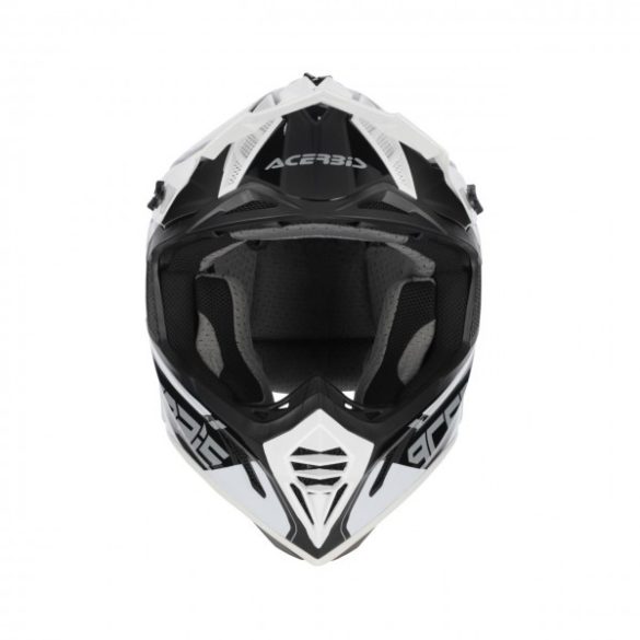 HELMET X-TRACK 22-06 - WHITE/BLACK