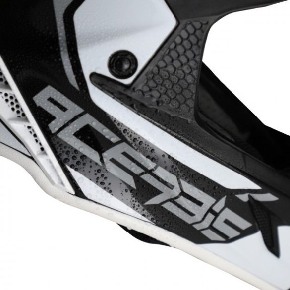 HELMET X-TRACK 22-06 - WHITE/BLACK