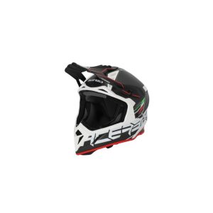 ACERBIS MX HELMET STEEL CARBON H-22-06 - BLACK/RED - S
