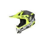 ACERBIS MX HELMET STEEL CARBON H-22-06 - FLUO YELLOW/BLACK