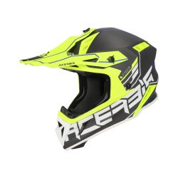   Acerbis cross sisak -Steel Carbon 22-06 – fluo sárga/fekete