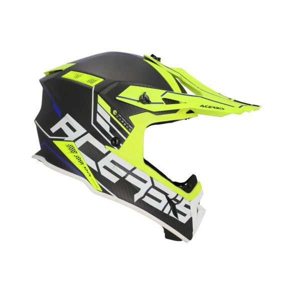 Acerbis cross sisak -Steel Carbon 22-06 – fluo sárga/fekete