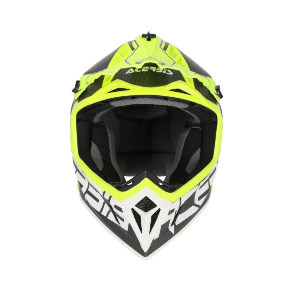 Acerbis cross sisak -Steel Carbon 22-06 – fluo sárga/fekete
