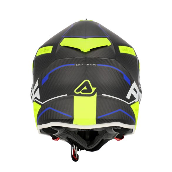 Acerbis cross sisak -Steel Carbon 22-06 – fluo sárga/fekete