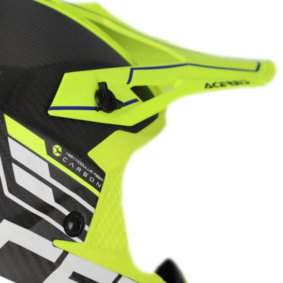 Acerbis cross sisak -Steel Carbon 22-06 – fluo sárga/fekete