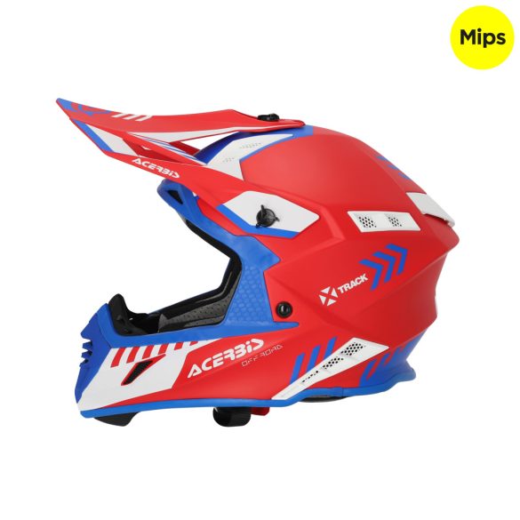Acerbis cross sisak - X-Track MIPS 22-06 – piros/kék