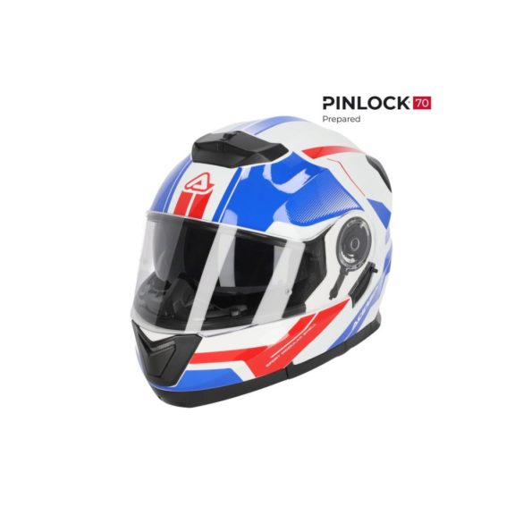 ACERBIS ROAD HELMET SEREL FLIP UP 22-06 - BLUE/RED - XS