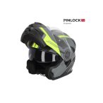 ACERBIS ROAD HELMET SEREL FLIP UP 22-06 - BLACK/YELLOW - XS