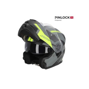 ACERBIS ROAD HELMET SEREL FLIP UP 22-06 - BLACK/YELLOW - XS