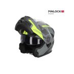 HELMET SEREL FLIP UP 22/06 - BLACK/YELLOW