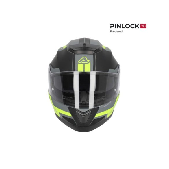 HELMET SEREL FLIP UP 22/06 - BLACK/YELLOW