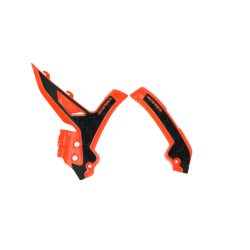X-Grip vázvédő - KTM SX/SFX 2023 - narancs/fekete