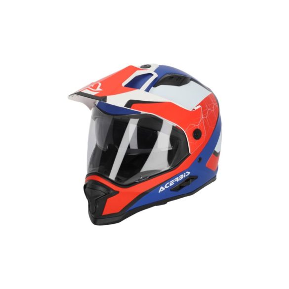 ACERBIS ROAD HELMET REACTIVE 22-06 - RED/BLUE - XS
