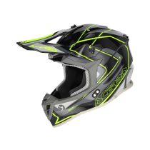 Acerbis cross sisak – Linear 22-06 – fekete/sárga