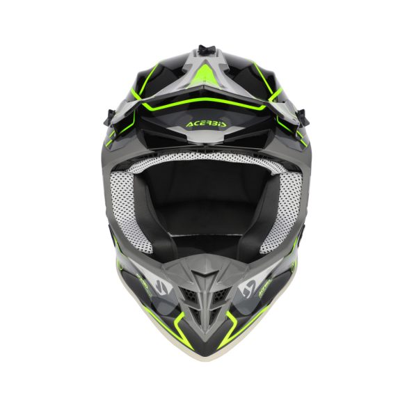 Acerbis cross sisak – Linear 22-06 – fekete/sárga
