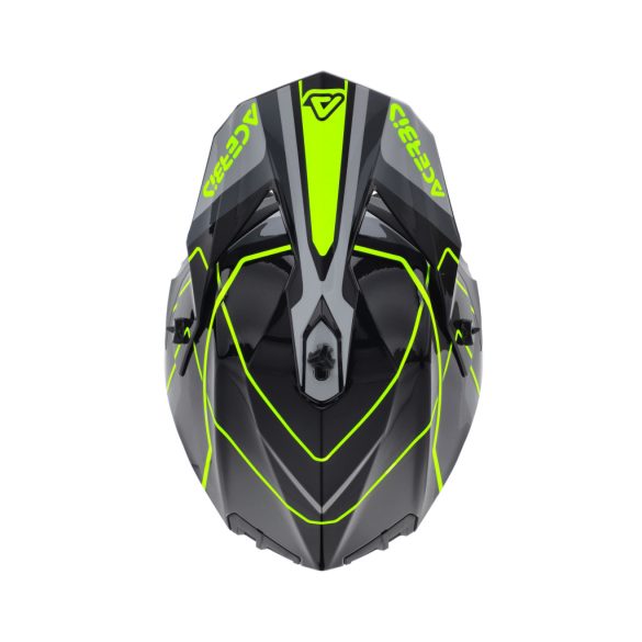 Acerbis cross sisak – Linear 22-06 – fekete/sárga