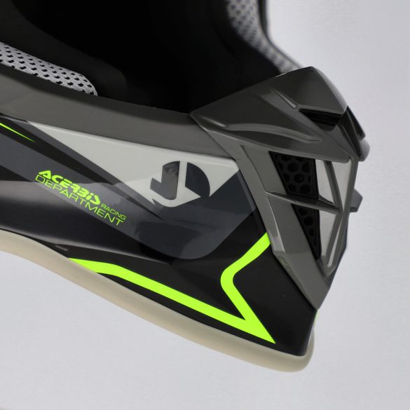 Acerbis cross sisak – Linear 22-06 – fekete/sárga