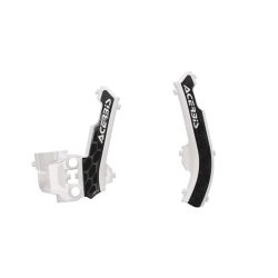   X-Grip vázvédő - KTM SX50 16/23 + SXE5 20/23 + GASGAS MC50 21/23 + MCE5 21/23 + HVA TC50 17/23 + EE5 20/23 - fehér/fekete