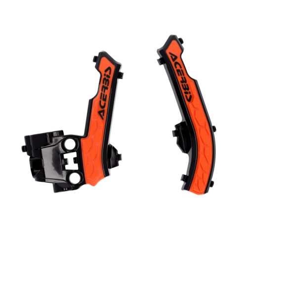 X-Grip vázvédő - KTM SX50 16/23 + SXE5 20/23 + GASGAS MC50 21/23 + MCE5 21/23 + HVA TC50 17/23 + EE5 20/23 - fekete/narancs