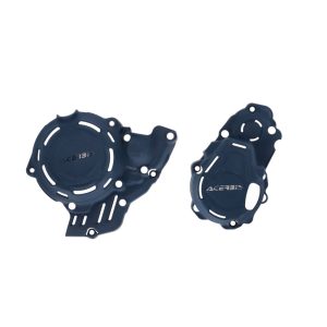 X-Power motorblokk védő - KTM SFX 250/350 2023 + HUSQ FC/TC 2023 - DARK kék