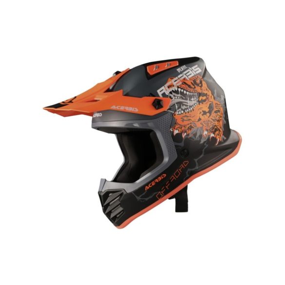 ACERBIS KIDS HELMET PROFILE JUNIOR 22-06 - BLACK/ORANGE
