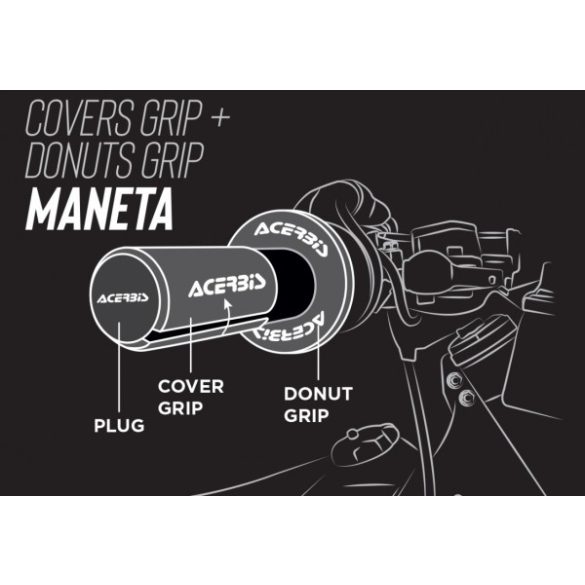 HANDLECOVER WITH DONUTS MANETA
